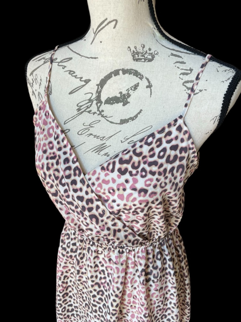 Kardashian Kollection Pastel Leopard Dress in Pink and Cream 2013 Collection - M - Picture 4 of 9